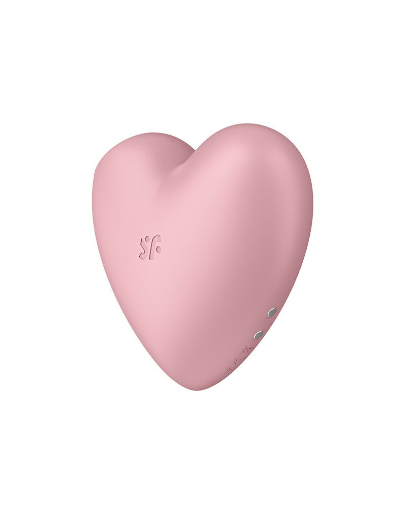 7: Satisfyer - Cutie Heart - Luftimpuls-Vibrator - Rosa