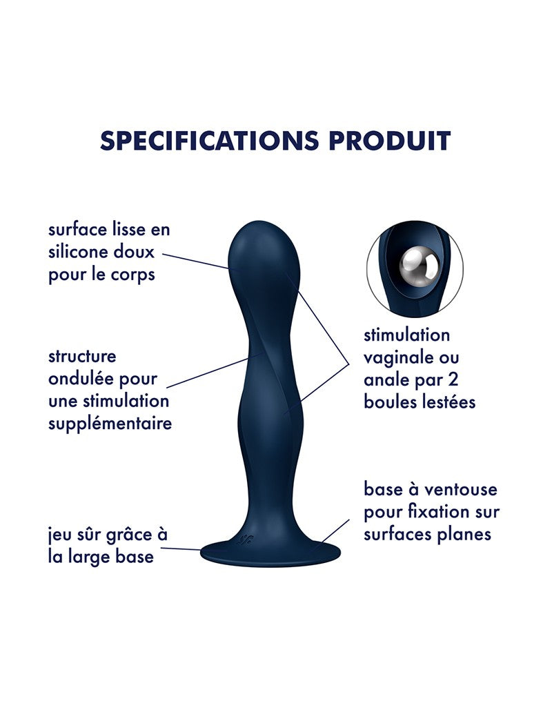 Satisfyer - Double Ball-R - Dunkelblau