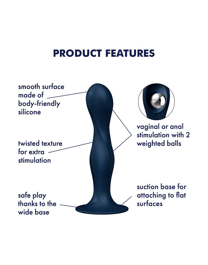6: Satisfyer - Double Ball-R - Dunkelblau
