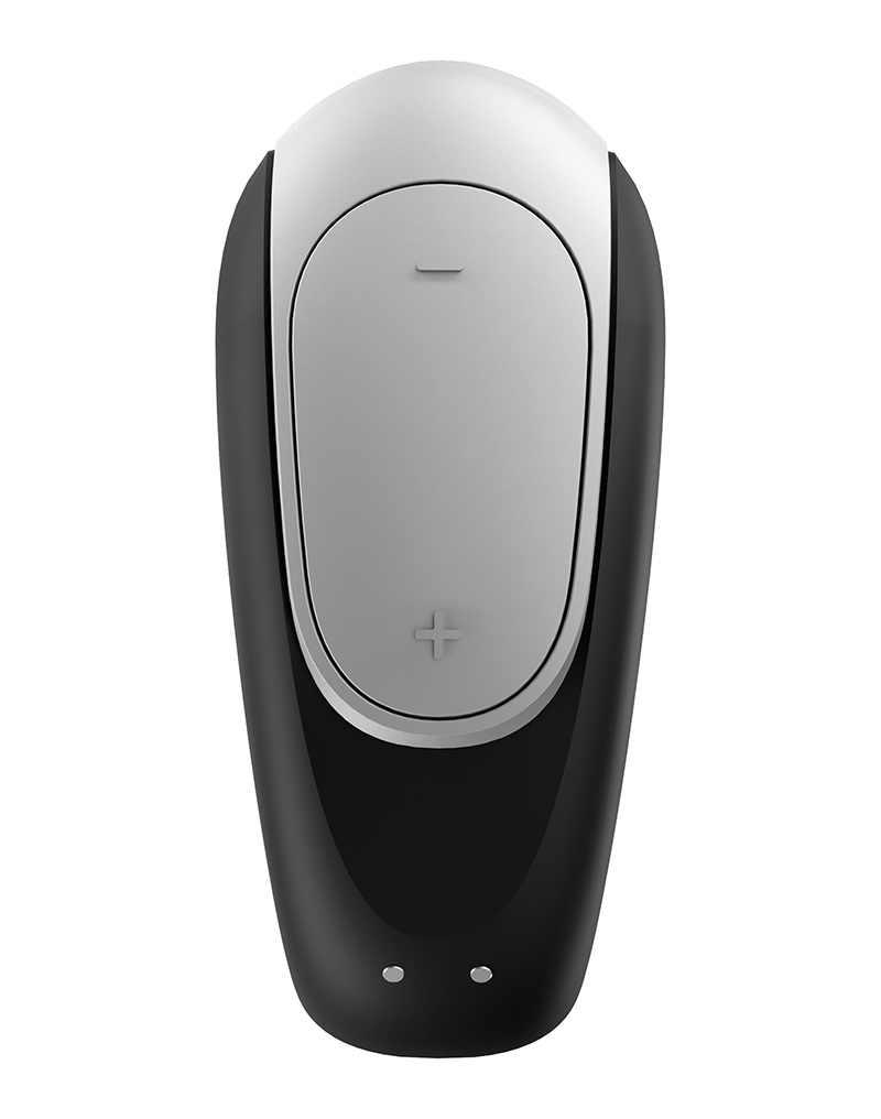 Satisfyer - Double Fun - Luxuriöser Paar Vibrator - Schwarz