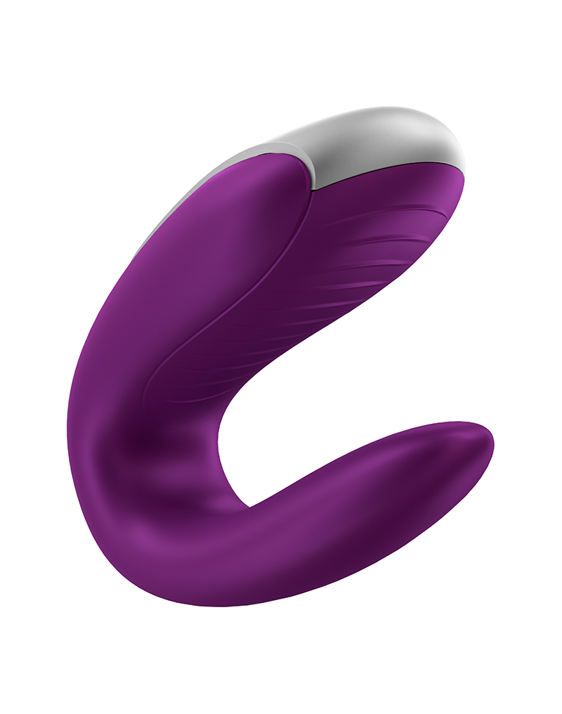 5: Satisfyer - Double Fun - Luxuriöser Paar Vibrator - Violett