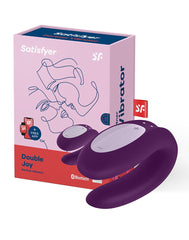 3: Satisfyer Double Joy Purple  / incl. Bluetooth and App
