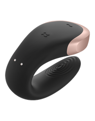 Satisfyer - Double Love - Luxury Partner Vibrator - Schwarz