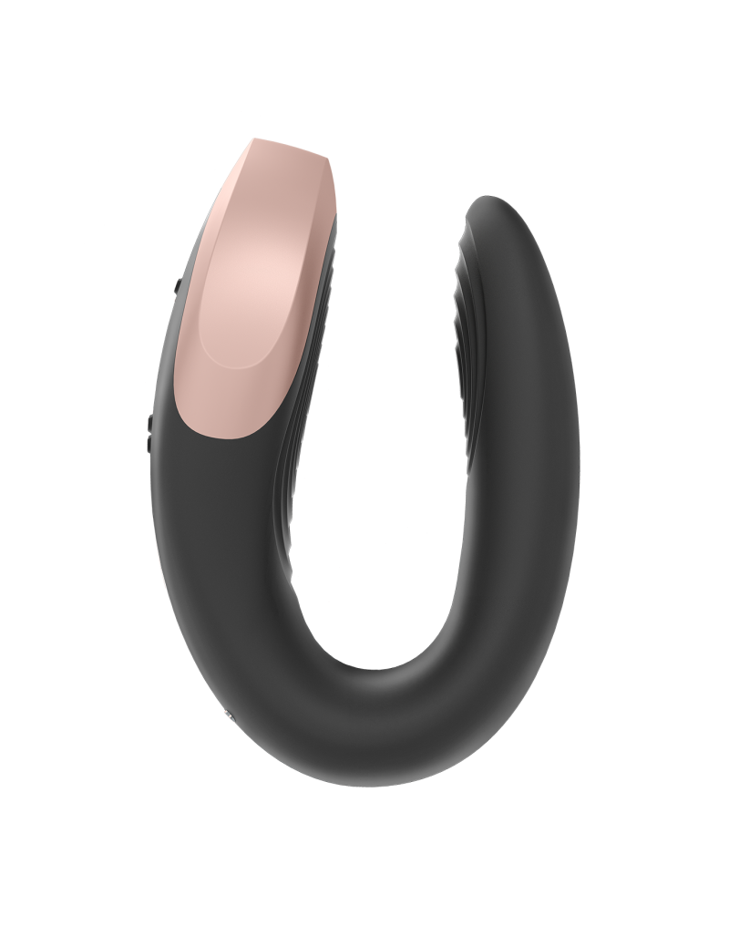 Satisfyer - Double Love - Luxury Partner Vibrator - Schwarz