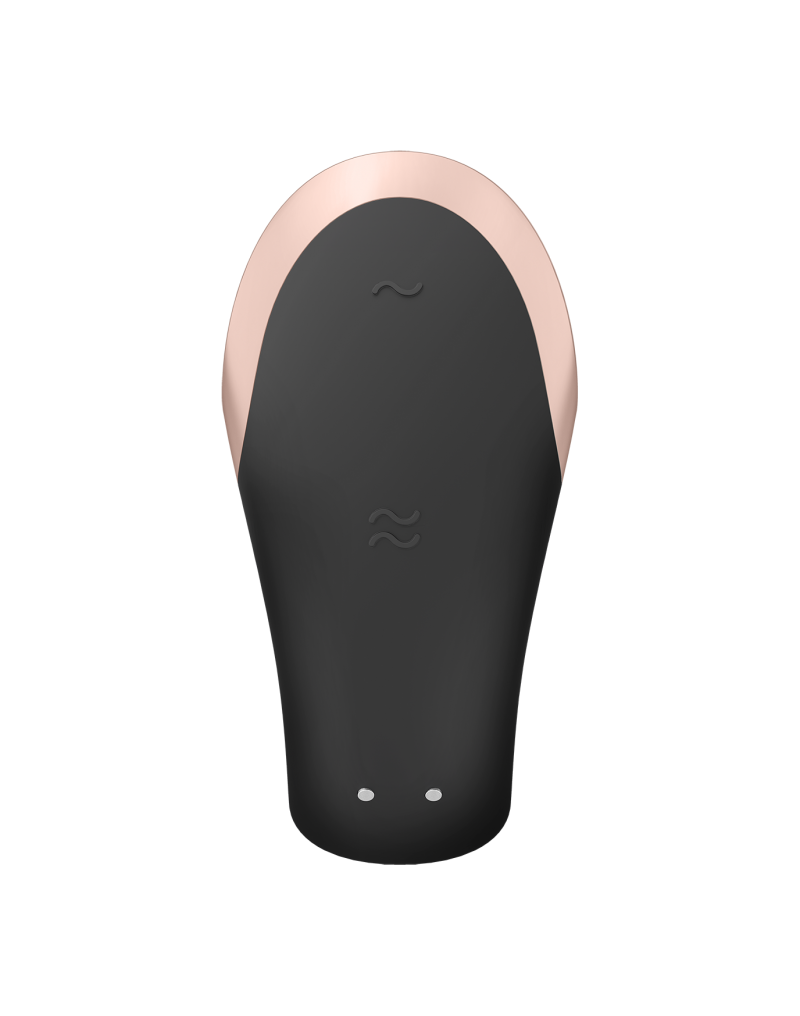 5: Satisfyer - Double Love - Luxury Partner Vibrator - Schwarz