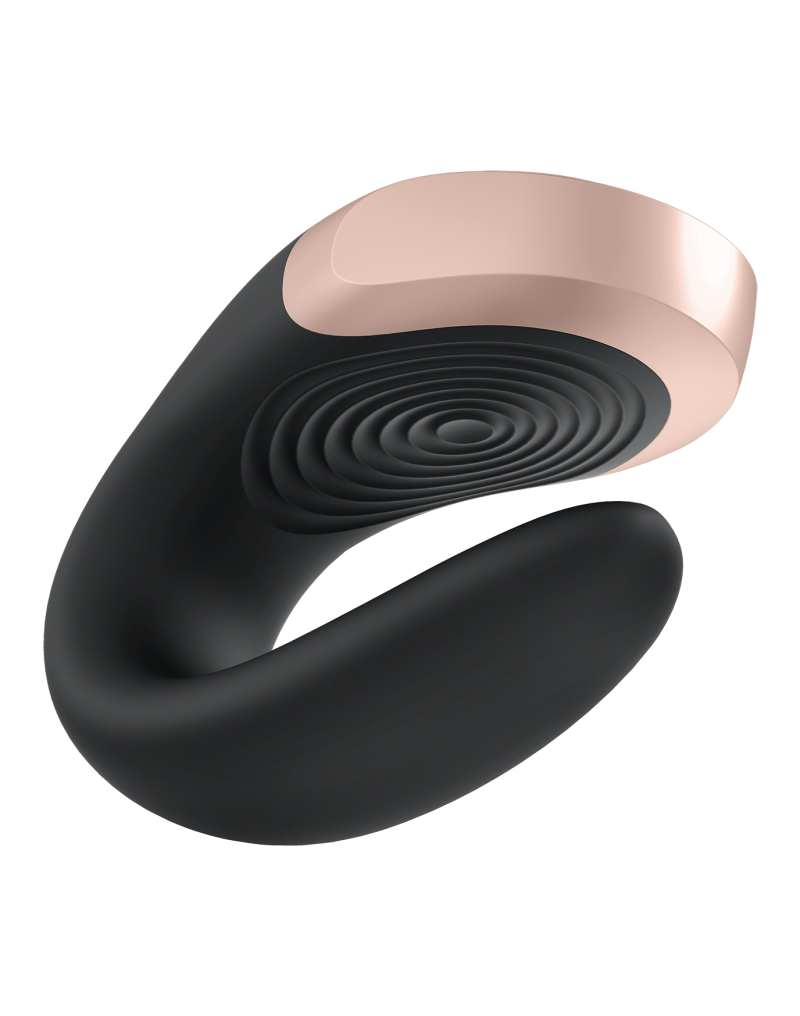 7: Satisfyer - Double Love - Luxury Partner Vibrator - Schwarz