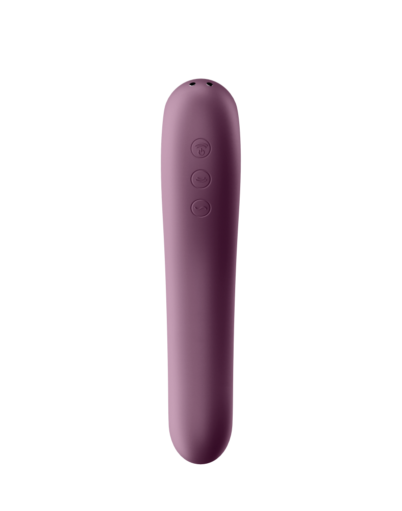 Satisfyer - Dual Kiss - Air Pulse + G-Punkt-Vibrator - Violett