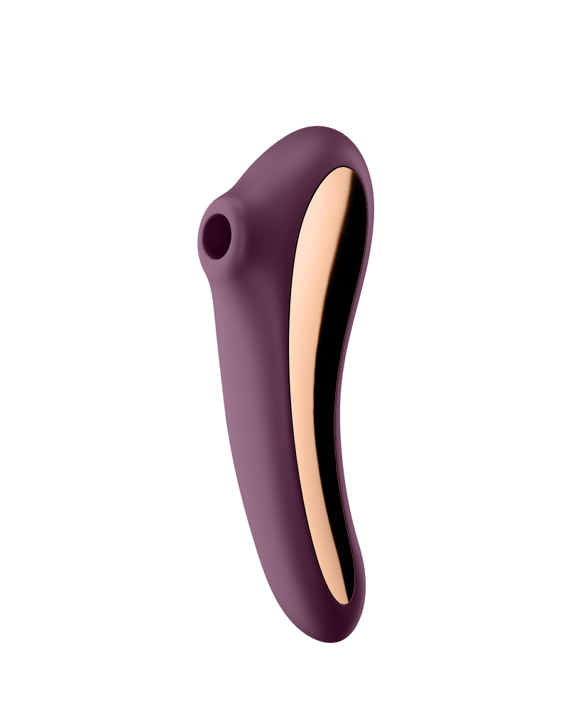 Satisfyer - Dual Kiss - Air Pulse + G-Punkt-Vibrator - Violett