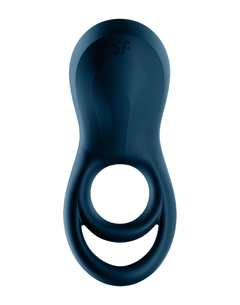 Satisfyer - Epic Duo - Cockring Vibrator - Blau