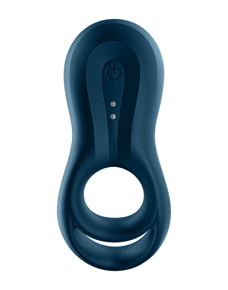Satisfyer - Epic Duo - Cockring Vibrator - Blau