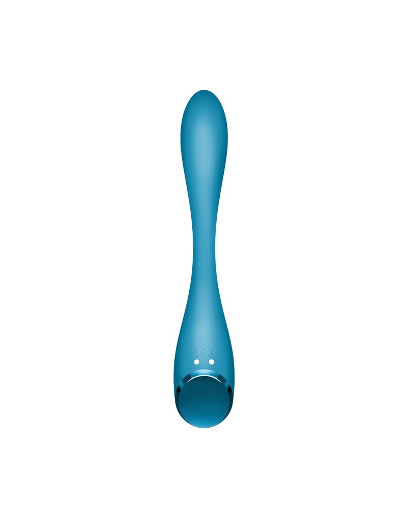 Satisfyer - G-Spot Flex 5+ - Flexible G-Spot Vibrator (mit App-Steuerung) - Blau