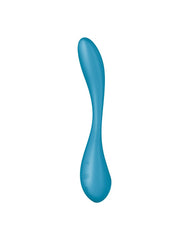 Satisfyer - G-Spot Flex 5+ - Flexible G-Spot Vibrator (mit App-Steuerung) - Blau