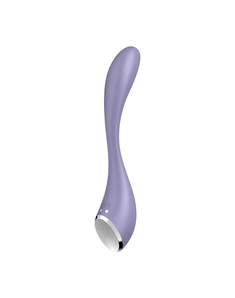 6: Satisfyer - G-Spot Flex 5+ - Flexible G-Spot Vibrator (mit App-Steuerung) - Lila