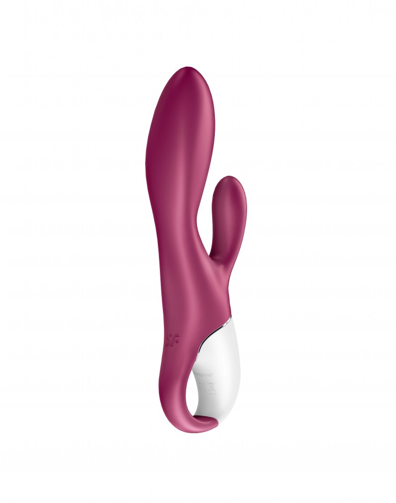 6: Satisfyer - Heated Affair - Erhitzender G-Punkt + Rabbit-Vibrator - Berry