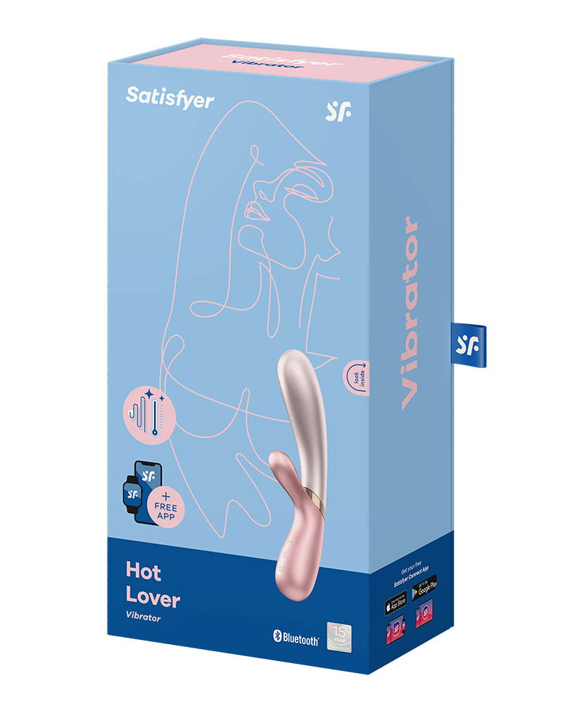 Satisfyer - Hot Lover - Heizvibrator - Rosa / Dunkelrosa