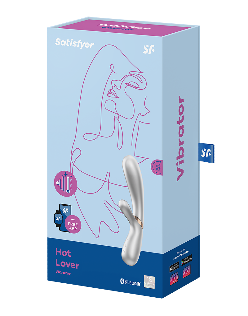 Satisfyer - Hot Lover - Heizvibrator - Silber