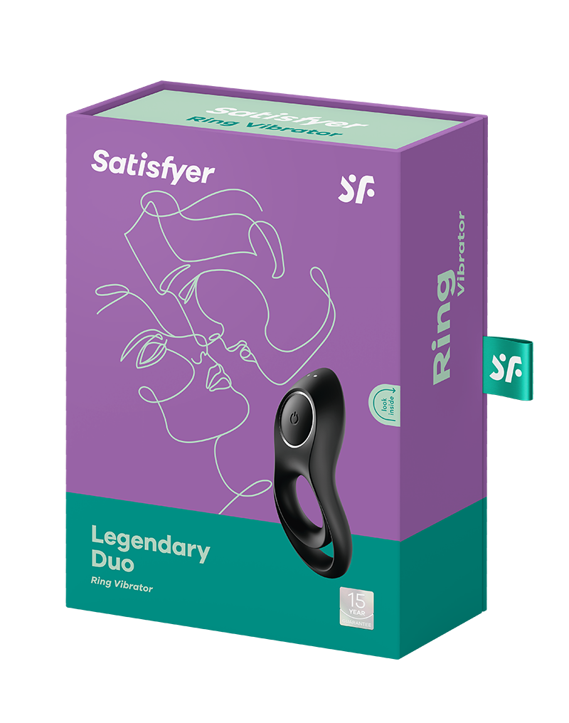2: Satisfyer - Legendary Duo - Cockring Vibrator - Schwarz