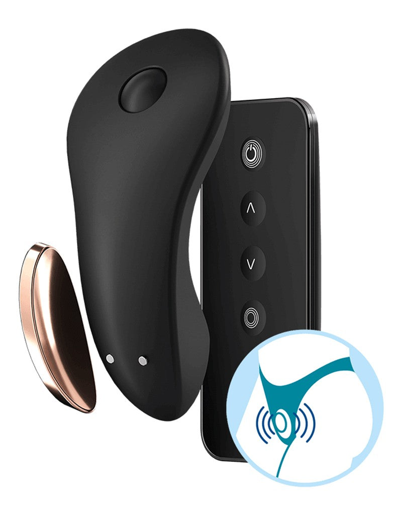 3: Satisfyer - Little Secret - Panty Vibrator - Schwarz
