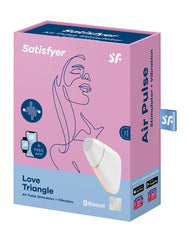 2: Satisfyer Love Triangle White / incl. Bluetooth and App
