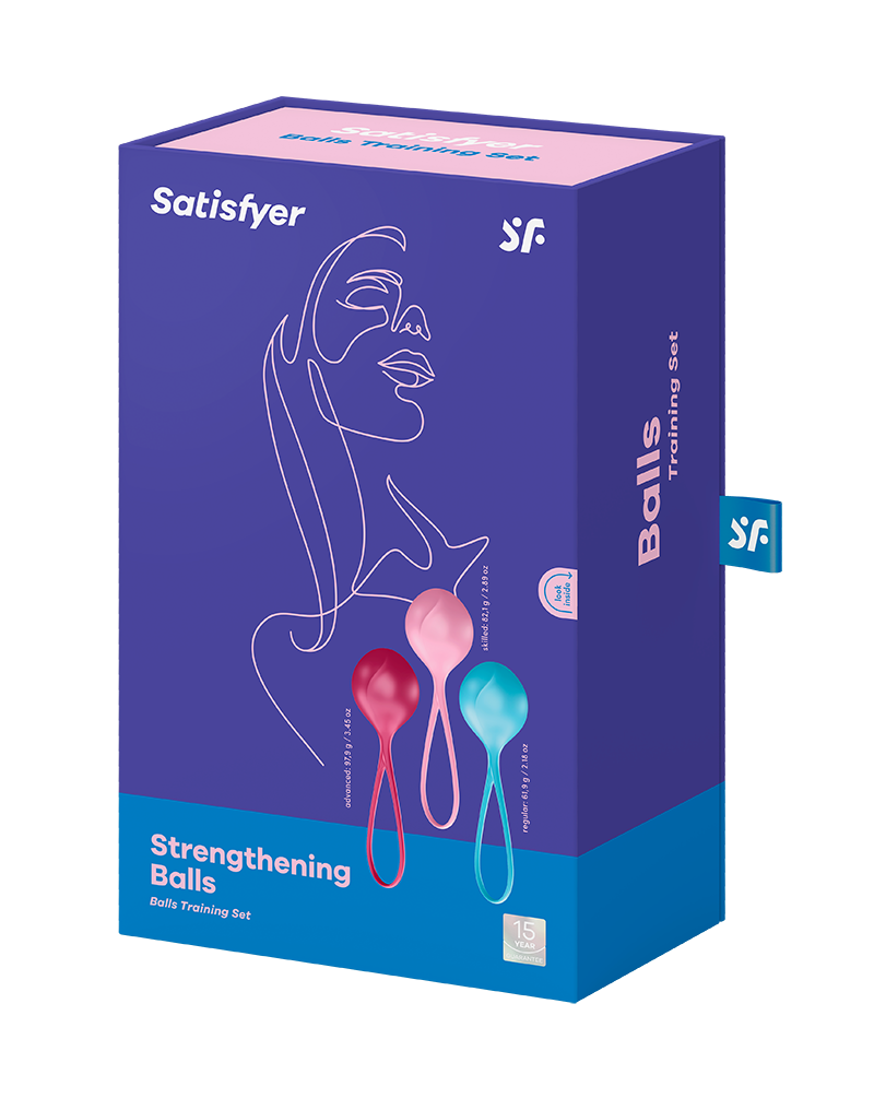 2: Satisfyer Loveballs | Strengthening Balls (set of 3)