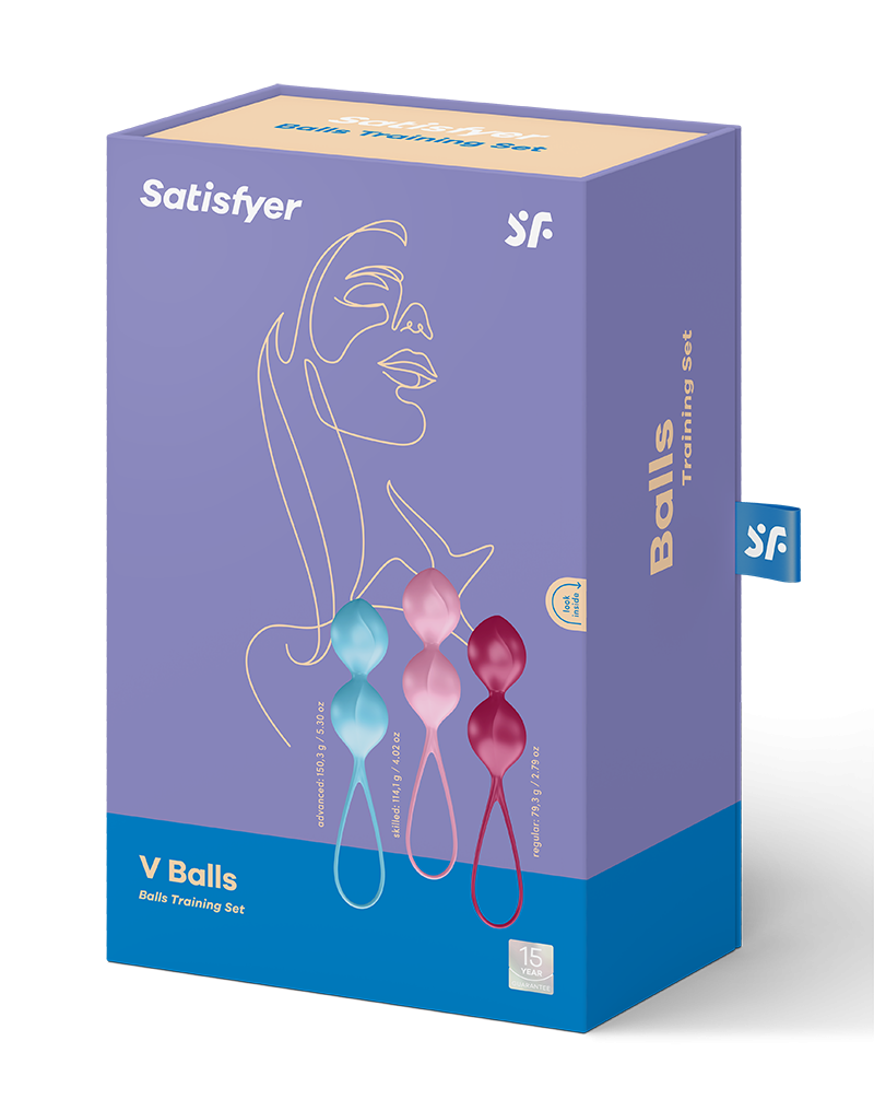 2: Satisfyer V Balls (set of 3)