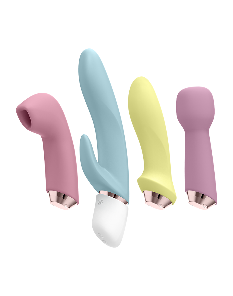 Satisfyer - Marvelous Four - Air Pulse + Vibrator Set - Mehrfarbig