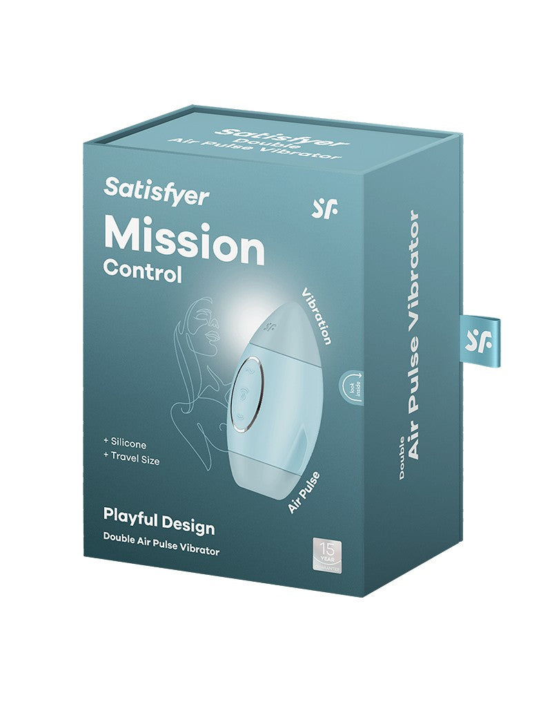 2: Satisfyer - Mission Control - Air Pulse Vibrator - Blau