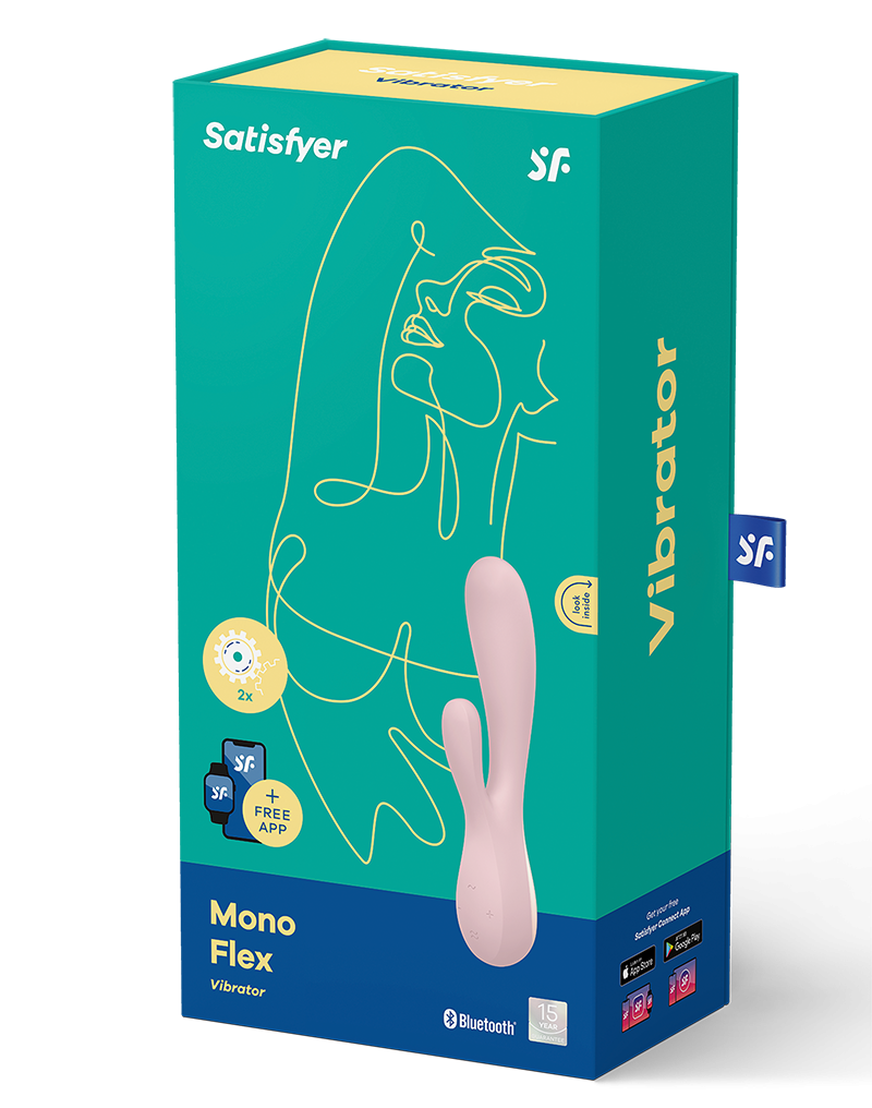 2: Satisfyer Mono Flex Mauve / incl. Bluetooth and App