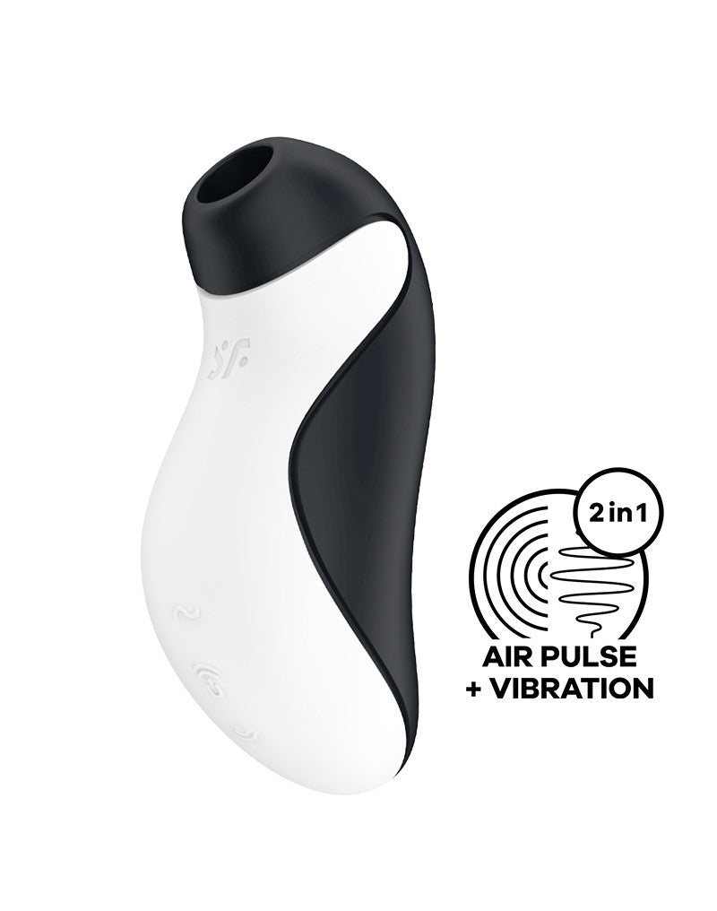 Satisfyer - Orca - Air Pulse Vibrator - Schwarz & Weiß
