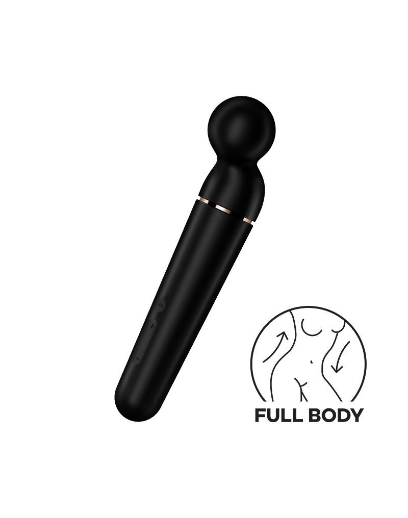 Satisfyer - Planet Wand-er - Stabvibrator - Schwarz & Rose Gold