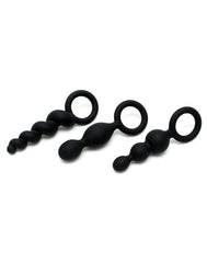 3: Satisfyer Booty Call Black (set of 3)