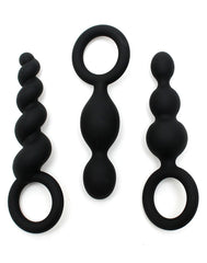 4: Satisfyer Booty Call Black (set of 3)