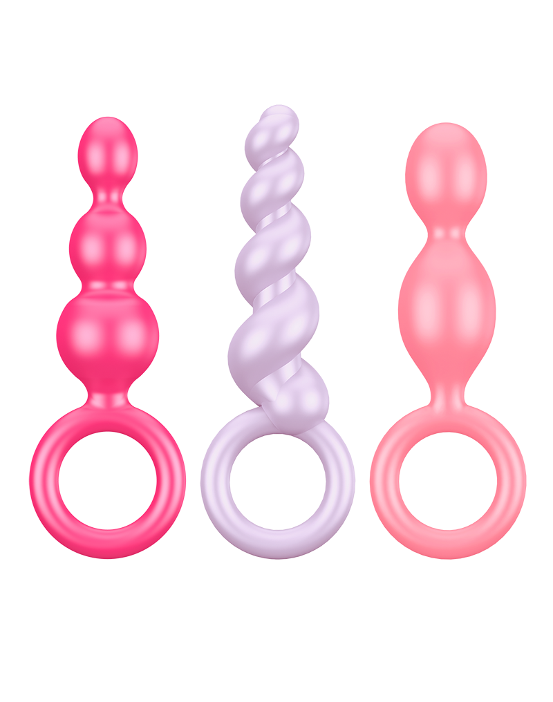 3: Satisfyer - Booty Call Coloured (set of 3)
