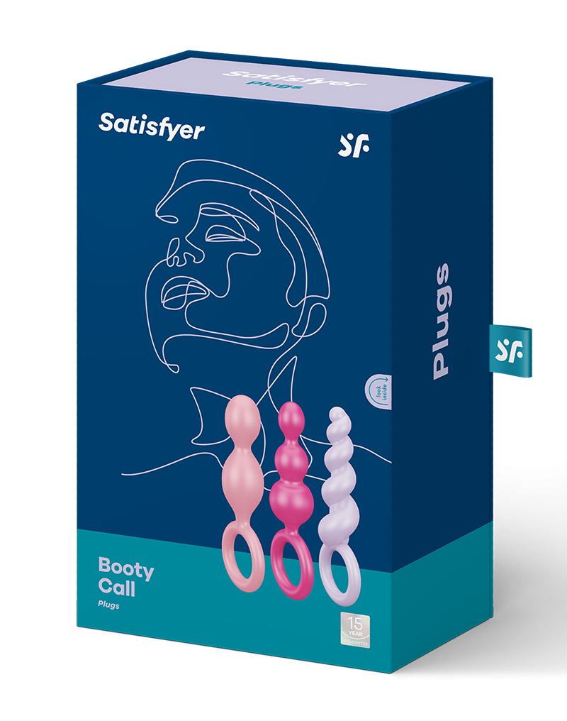2: Satisfyer - Booty Call Coloured (set of 3)