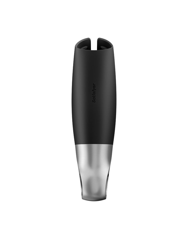 Satisfyer - Power Masturbator (mit App-Steuerung) - Masturbator - Schwarz & Silber