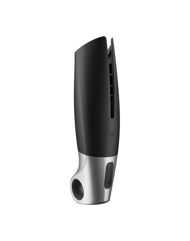 Satisfyer - Power Masturbator (mit App-Steuerung) - Masturbator - Schwarz & Silber