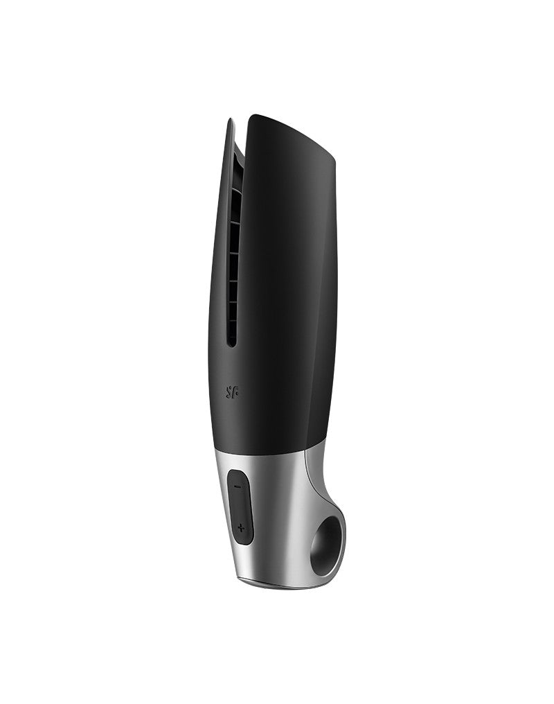 Satisfyer - Power Masturbator (mit App-Steuerung) - Masturbator - Schwarz & Silber
