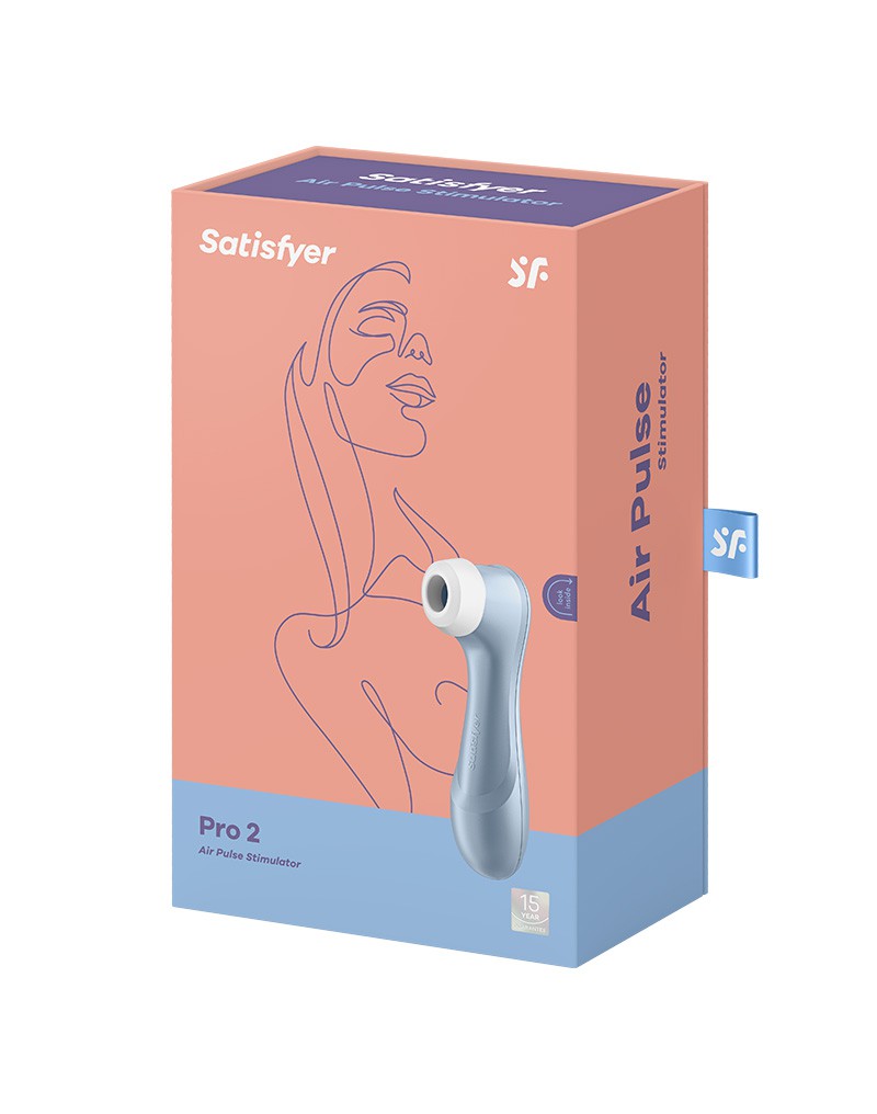 Satisfyer - Pro 2 Generation 2 - Air Pulse Vibrator - Blau