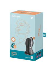 Satisfyer - Rotator Plug 2+ - Analvibrator - Schwarz