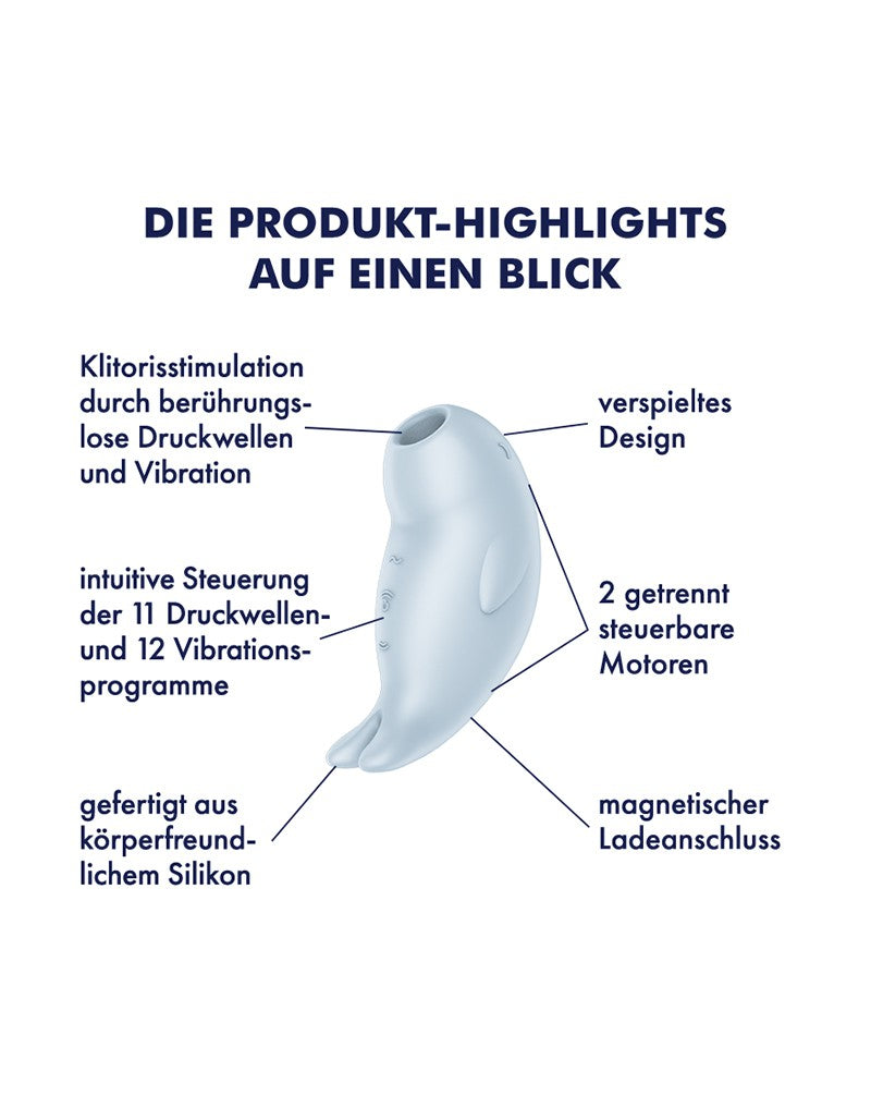 7: Satisfyer - Seal You Soon - Luftimpuls-Vibrator - Blau