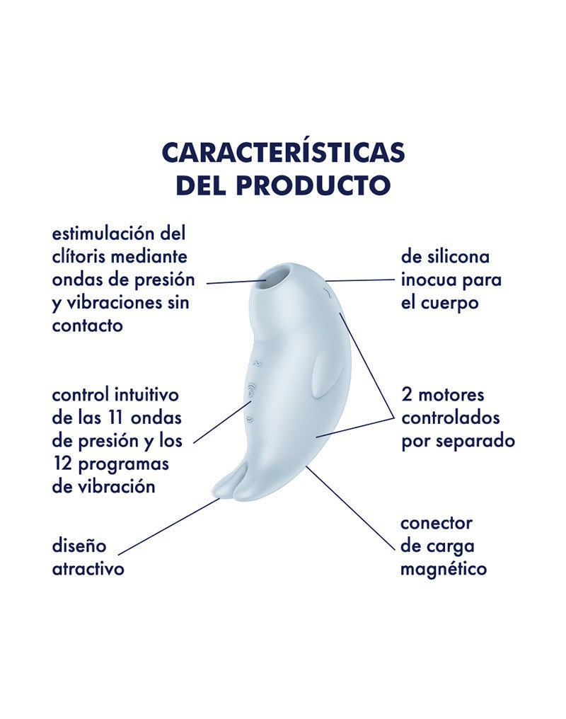 9: Satisfyer - Seal You Soon - Luftimpuls-Vibrator - Blau