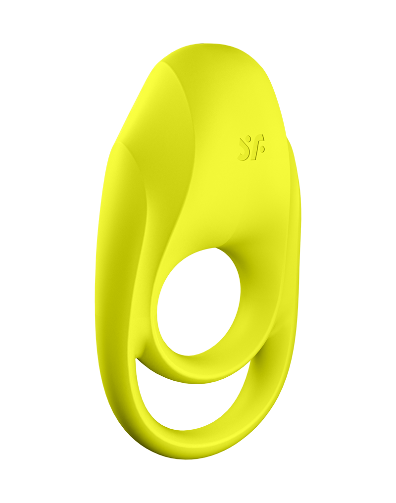 5: Satisfyer - Spektakuläres Duo - Cockring-Vibrator - Neongelb