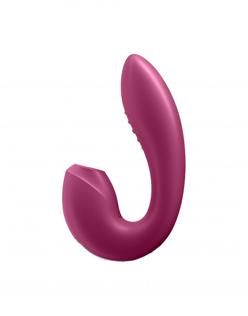 Satisfyer - Sunray - Air Pulse + G-Punkt-Vibrator - Berry