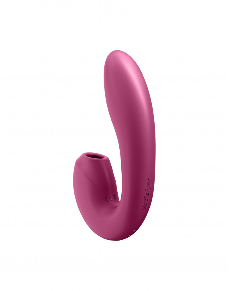 Satisfyer - Sunray - Air Pulse + G-Punkt-Vibrator - Berry