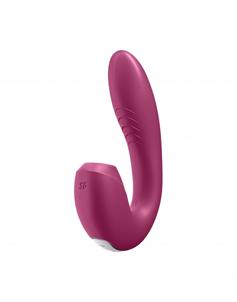 Satisfyer - Sunray - Air Pulse + G-Punkt-Vibrator - Berry