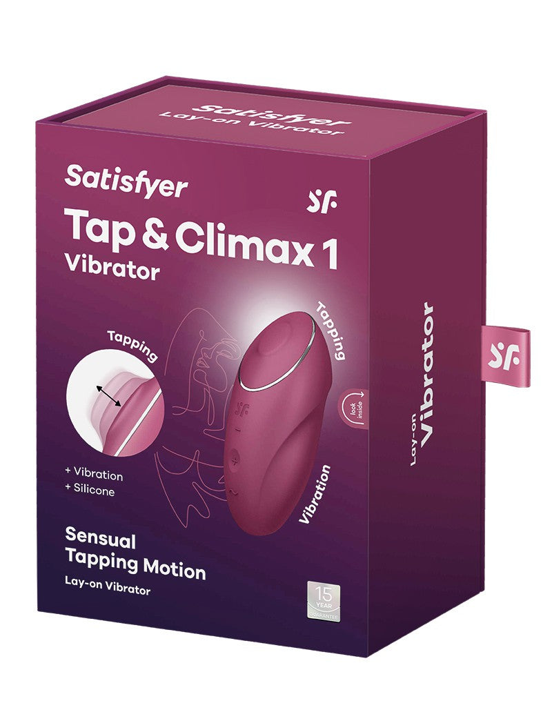 2: Satisfyer - Tap & Climax 1 - Red