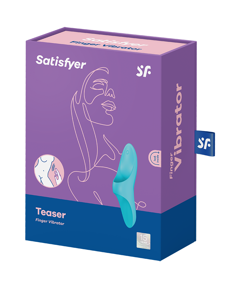 Satisfyer - Teaser - Fingervibrator - Blau