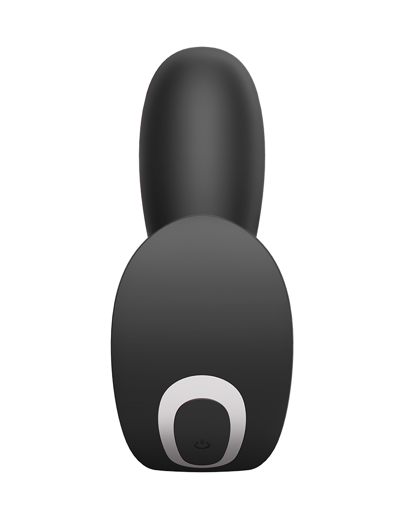 6: Satisfyer - Top Secret+ - Tragbarer Vibrator mit Analstimulator - Schwarz