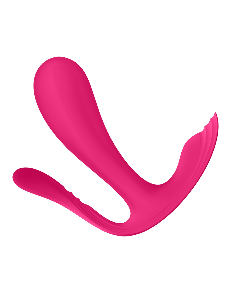 Satisfyer - Top Secret+ - Tragbarer Vibrator mit Analstimulator - Pink