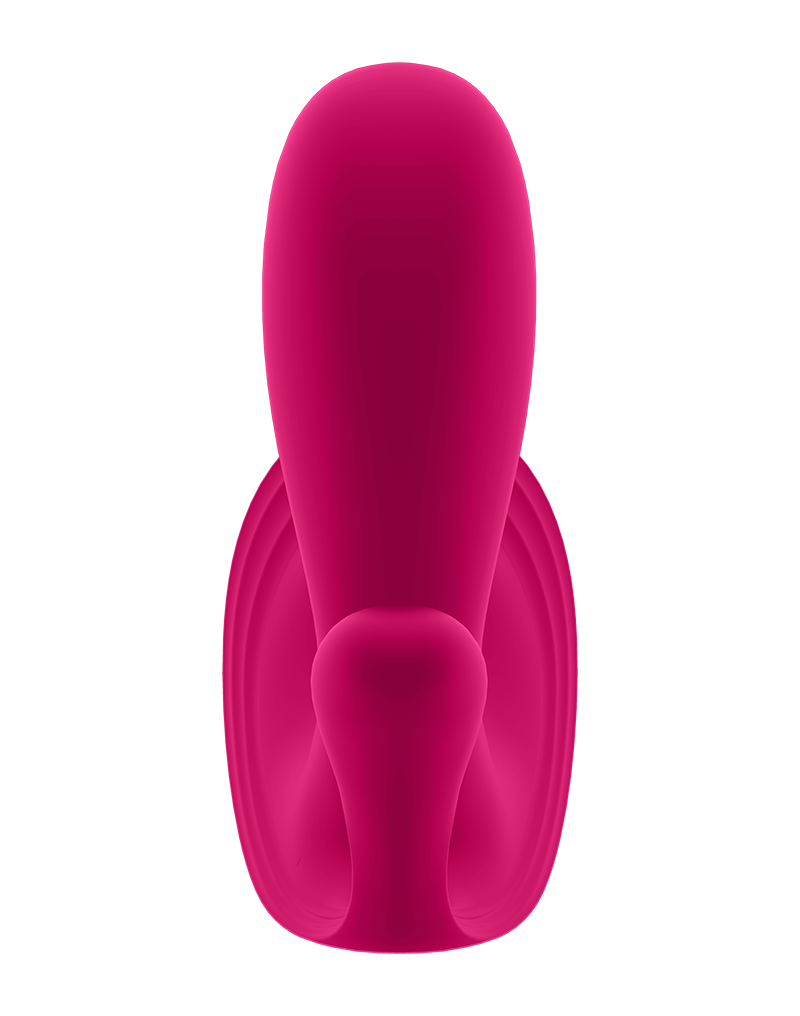 Satisfyer - Top Secret+ - Tragbarer Vibrator mit Analstimulator - Pink